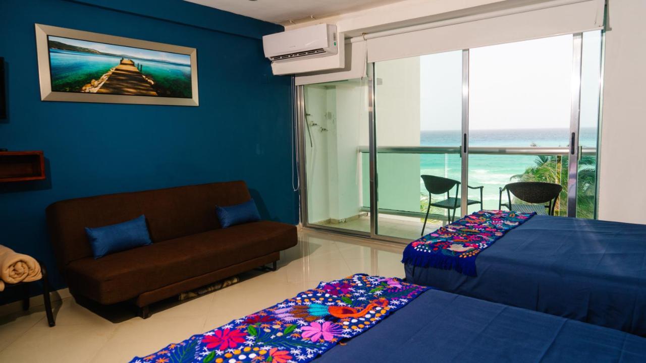 Ocean Front View Villa Cancun Luaran gambar