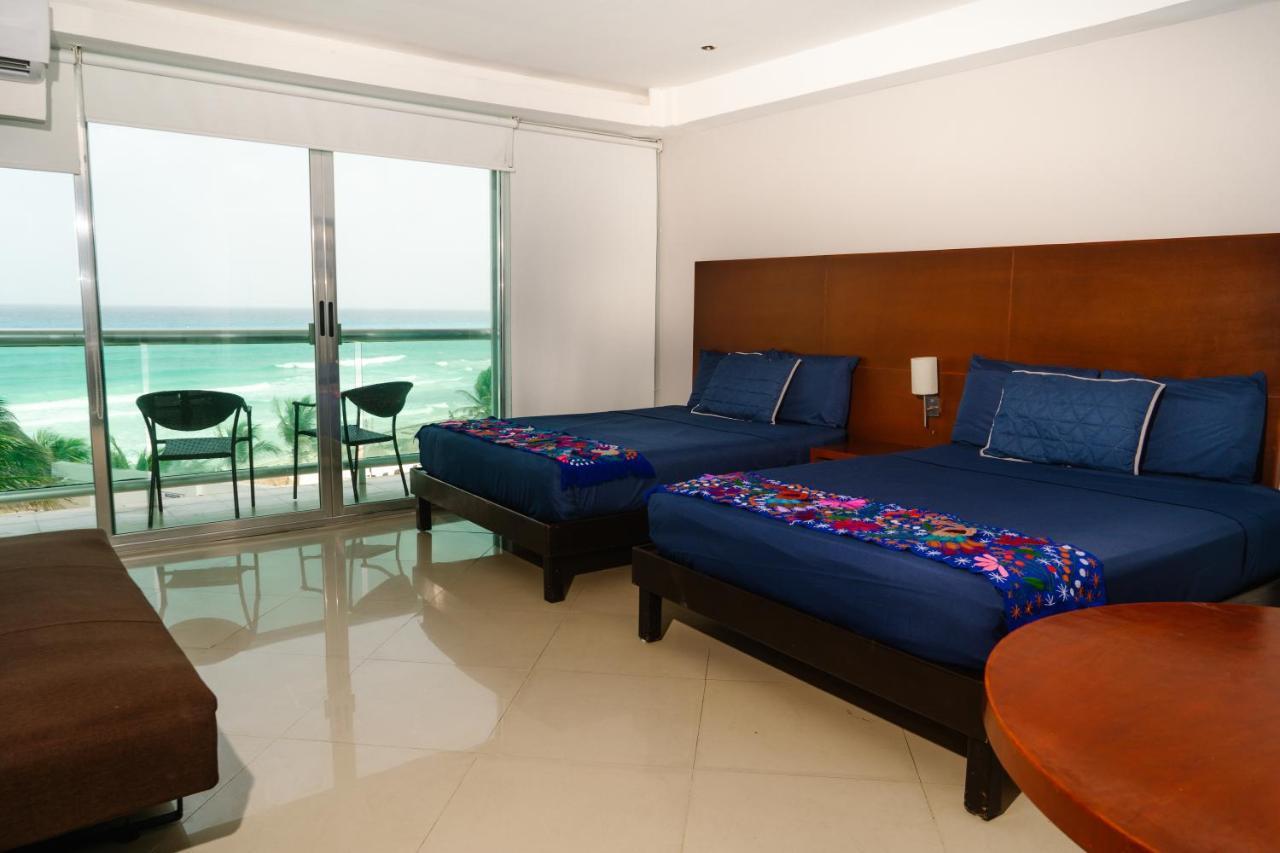 Ocean Front View Villa Cancun Luaran gambar