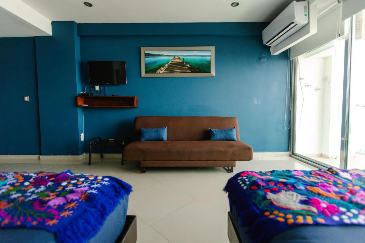Ocean Front View Villa Cancun Luaran gambar