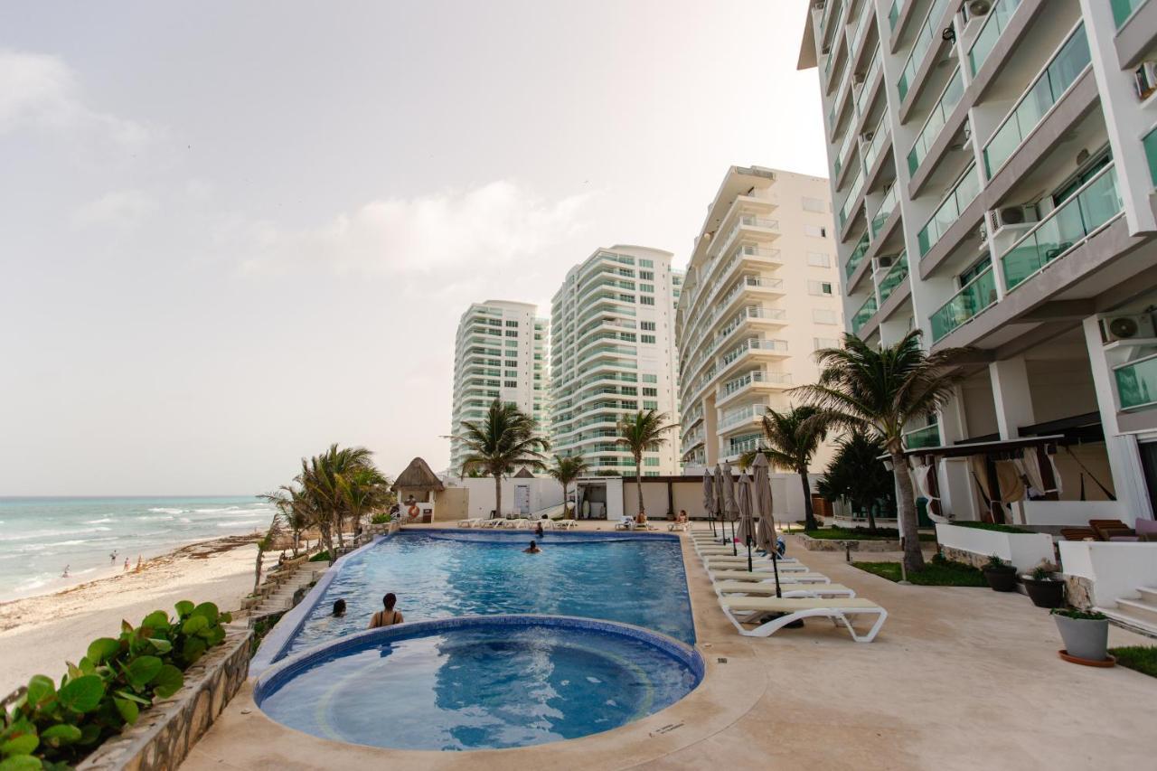 Ocean Front View Villa Cancun Luaran gambar
